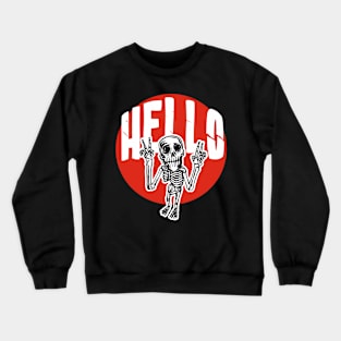 Hello Crewneck Sweatshirt